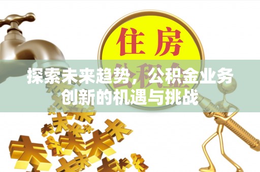 冬山探索未来趋势，公积金业务创新的机遇与挑战