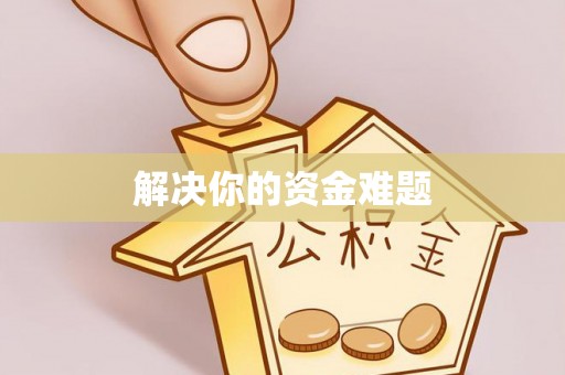 冬山解决你的资金难题