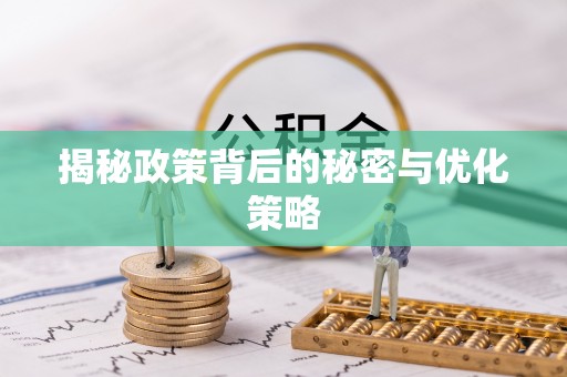 冬山揭秘政策背后的秘密与优化策略