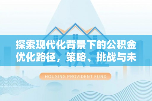 冬山探索现代化背景下的公积金优化路径，策略、挑战与未来展望