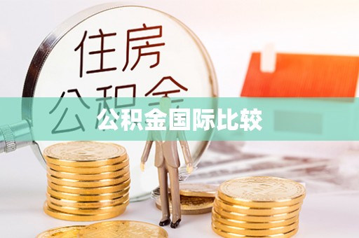 冬山公积金国际比较