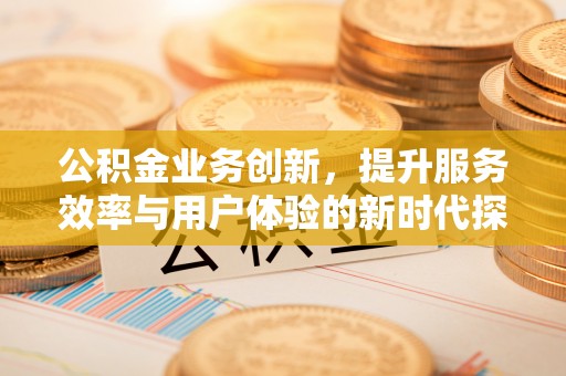 冬山公积金业务创新，提升服务效率与用户体验的新时代探索