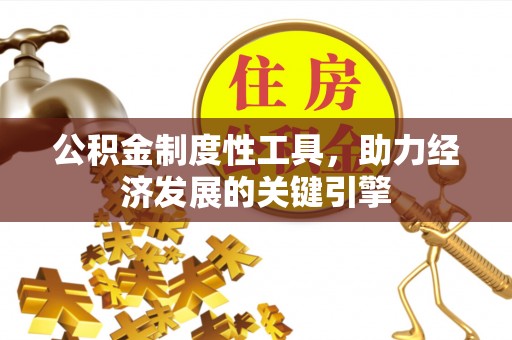 冬山公积金制度性工具，助力经济发展的关键引擎
