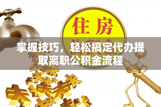 冬山掌握技巧，轻松搞定代办提取离职公积金流程