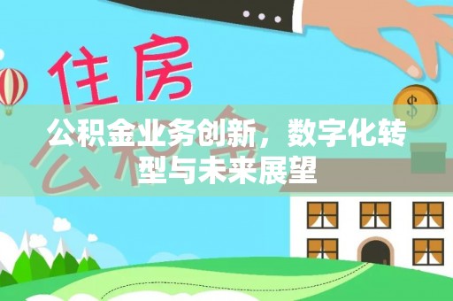 冬山公积金业务创新，数字化转型与未来展望