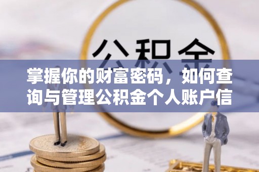 冬山掌握你的财富密码，如何查询与管理公积金个人账户信息