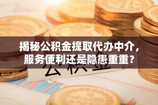 冬山揭秘公积金提取代办中介，服务便利还是隐患重重？