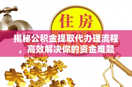 冬山揭秘公积金提取代办理流程，高效解决你的资金难题