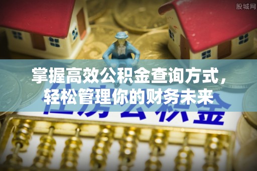 冬山掌握高效公积金查询方式，轻松管理你的财务未来