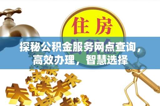 冬山探秘公积金服务网点查询，高效办理，智慧选择