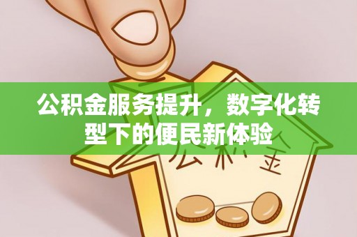冬山公积金服务提升，数字化转型下的便民新体验