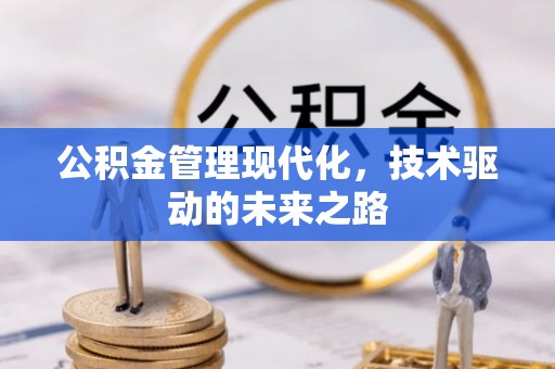冬山公积金管理现代化，技术驱动的未来之路