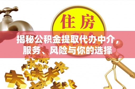 冬山揭秘公积金提取代办中介，服务、风险与你的选择