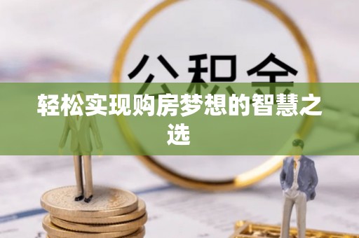 冬山轻松实现购房梦想的智慧之选